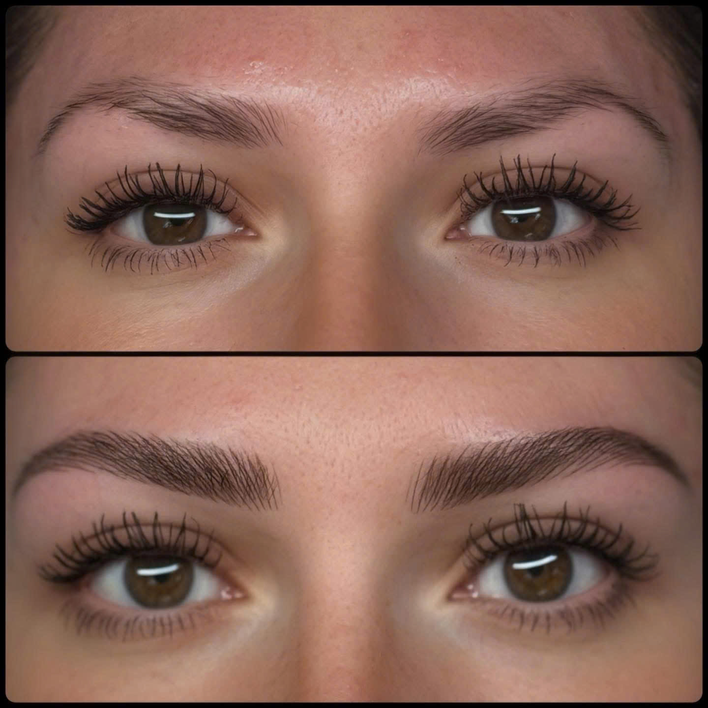 Permanent makeup healed brow results in Ho Chi Minh City